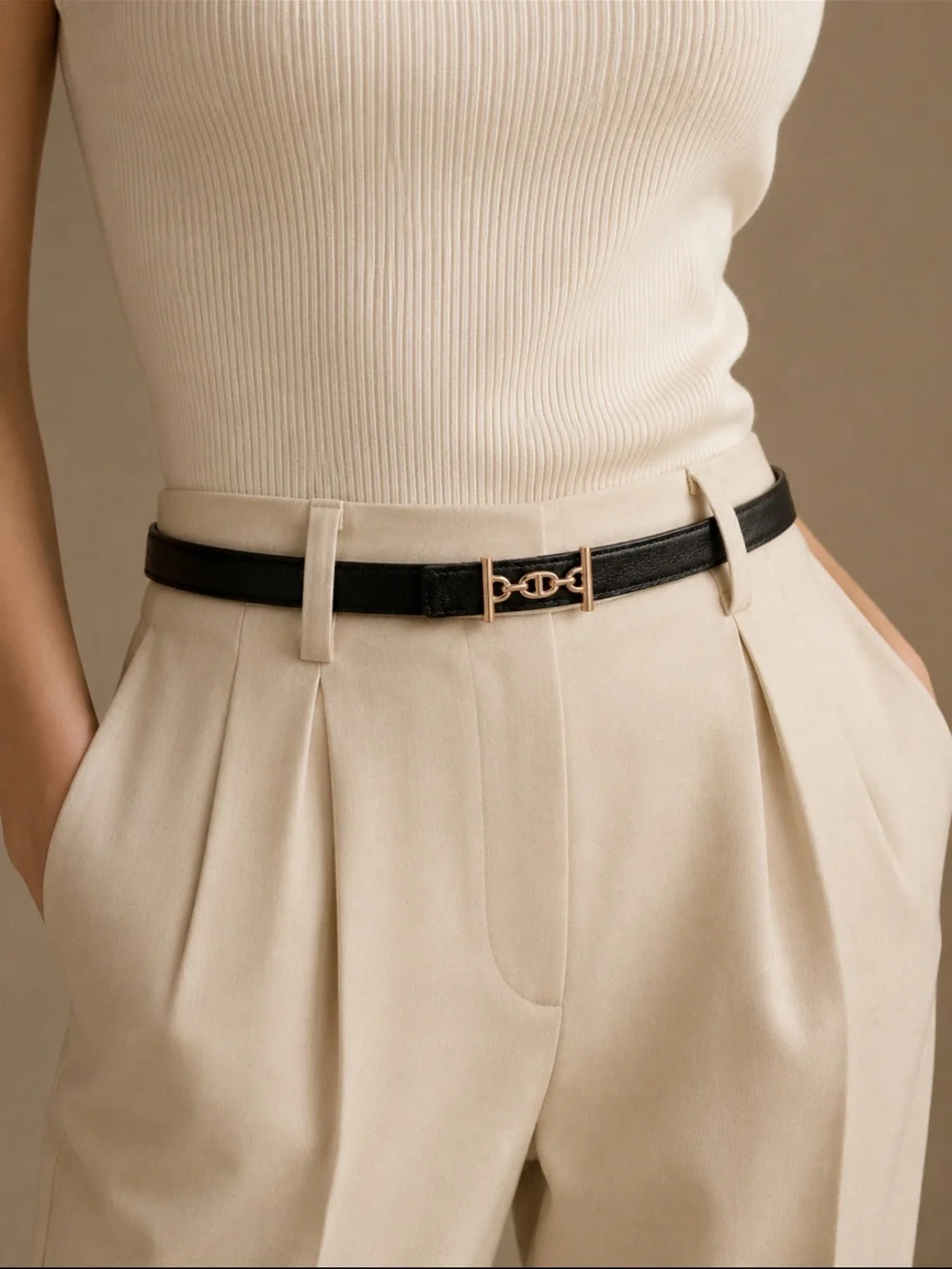 🔥HERMES Leather Belt